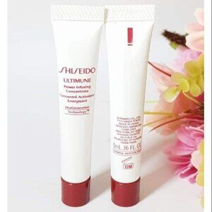 3X Shiseido Ultimune Power Infusing Concentrate, 5ml / 0.16oz, New 15ML TOTAL
